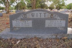 William Frederick “Willie” Witt 