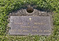 Mary E “Grandma Mary” <I>Anderson</I> Morris 