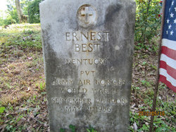 Pvt Ernest Best 