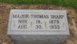 Major Thomas Sharp Sr.