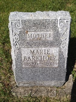 Marie <I>Kuehl</I> Barkholz 