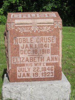 Elizabeth Ann <I>Pruitt</I> Cruse 