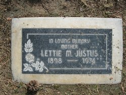 Lettie M. <I>Bennett</I> Justus 