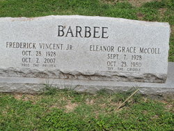 Eleanor Grace <I>McColl</I> Barbee 