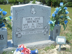 Sara Jane <I>Owens</I> Brewer 