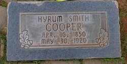 Hyrum Smith Cooper 
