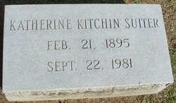 Katherine Battle <I>Kitchin</I> Suiter 