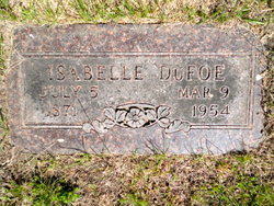 Isabelle “Lucille” <I>Allen</I> DuFoe 