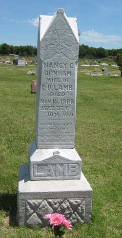 Nancy Catherine <I>Dunham</I> Lamb 