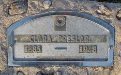 Clara Mae <I>Leedom</I> Preslar 