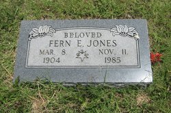 Fern E. <I>Lewis</I> Jones 