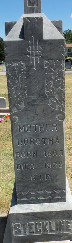Dorotha D <I>Waldschmidt</I> Steckline 