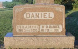 Effie Agnes <I>Whalen</I> Daniel 