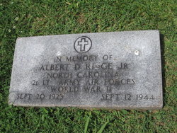 2LT Albert Dewey Ridge Jr.