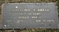 SSGT Stafford Young Abell 