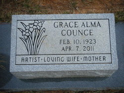 Grace Alma <I>Shook</I> Counce 