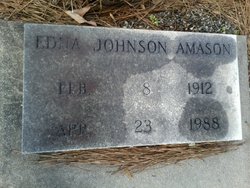 Edna <I>Johnson</I> Amason 
