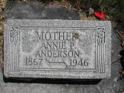 Annie Tabitha <I>Petersen</I> Anderson 