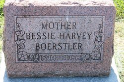 Bessie <I>Harvey</I> Boerstler 