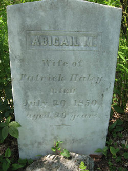 Abigail M. <I>Babbitt</I> Haley 