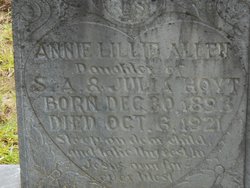 Annie Lillie <I>Hoyt</I> Allen 