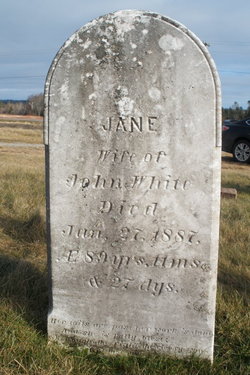 Jane <I>Smith</I> White 