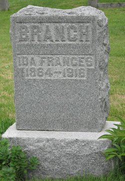 Ida Frances <I>Phelps</I> Branch 