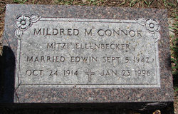 Mildred Mary “Mitzi” <I>Ellenbecker</I> Connor 