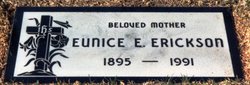 Eunice Elizabeth <I>Harney</I> Erickson 