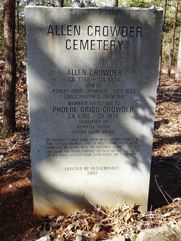 Allen Crowder Cemetery