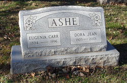 Elizabeth Eugenia <I>Carr</I> Ashe 