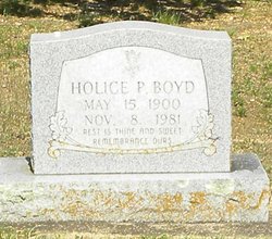 Holice P Boyd 