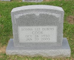 Bonna Lee <I>DuBois</I> Cook 