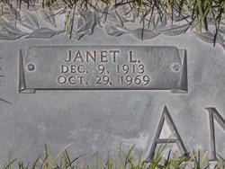 Janet <I>Larsen</I> Angus 
