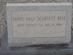 Janie Hall <I>Scarlett</I> Bell 