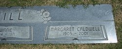 Inez Margaret <I>Hill</I> Caldwell 