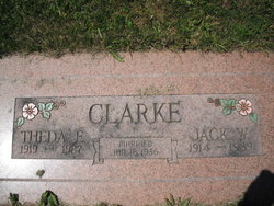 Theda Edna <I>Van Cleave</I> Clarke 