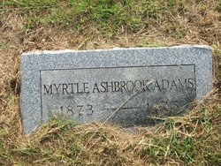 Myrtle <I>Ashbrook</I> Adams 