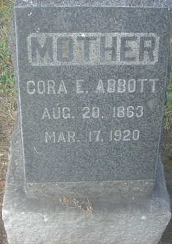 Cora E. <I>Schneider</I> Abbott 