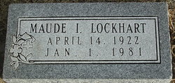 Maude Irene <I>Whitcomb</I> Lockhart 