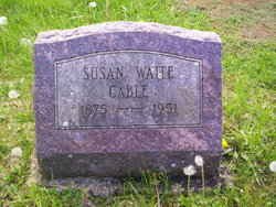 Susan <I>Waite</I> Cable 