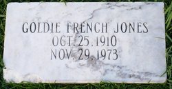 Goldie <I>French</I> Jones 