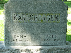 Emma M <I>Danner</I> Karlsberger 