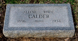 Willie Aleene <I>White</I> Calder 
