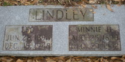 Minnie H. <I>Watkins</I> Lindley 