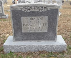 Nora <I>Nye</I> Britt 