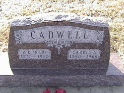Carrie S. <I>Strom</I> Cadwell 