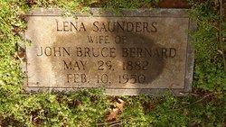 Lena <I>Saunders</I> Bernard 