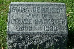 Emma <I>Demarest</I> Backster 