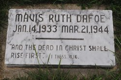 Mavis Ruth Dafoe 